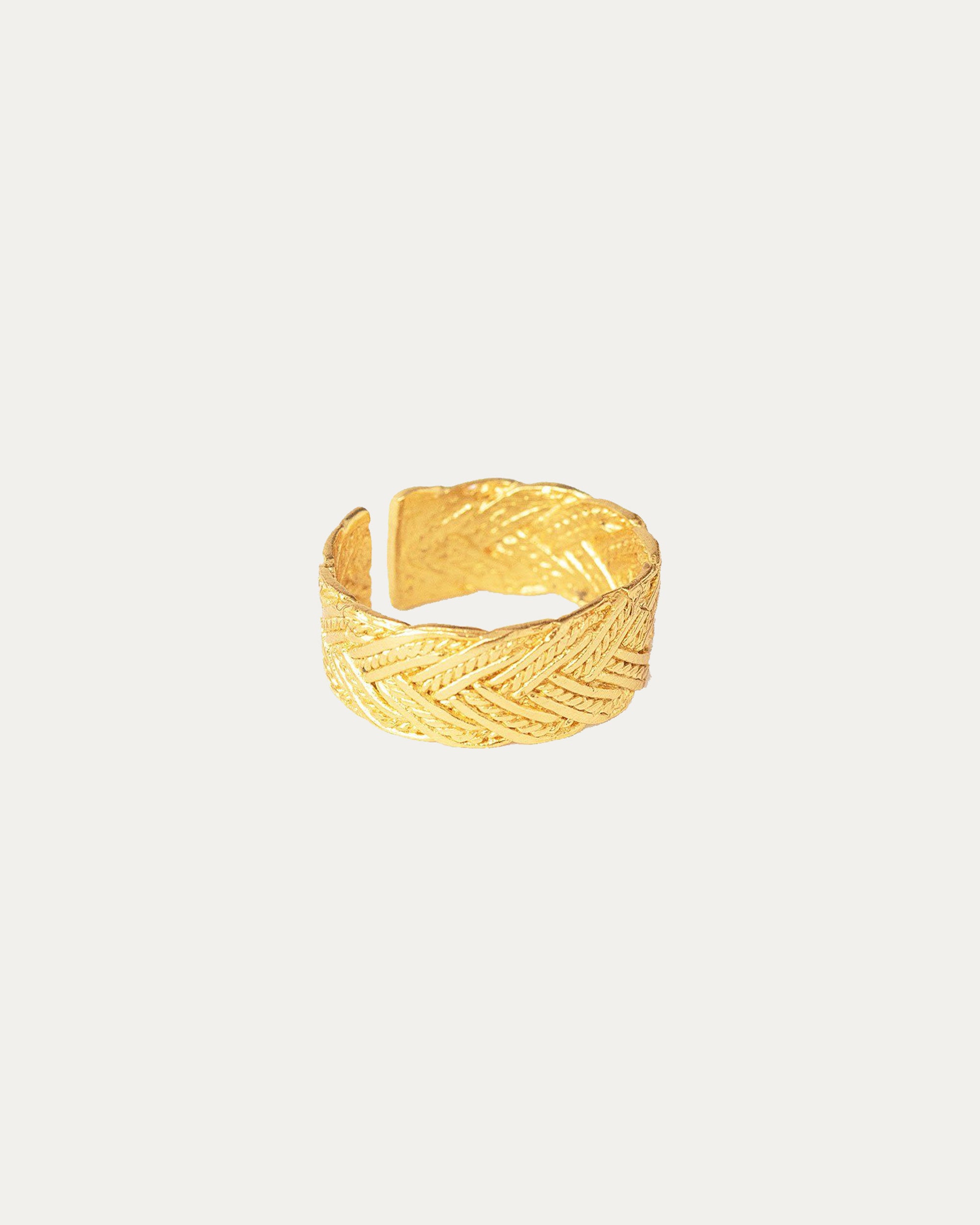Demetra Braided Stacking Ring | Sustainable Jewellery by Ottoman Hands