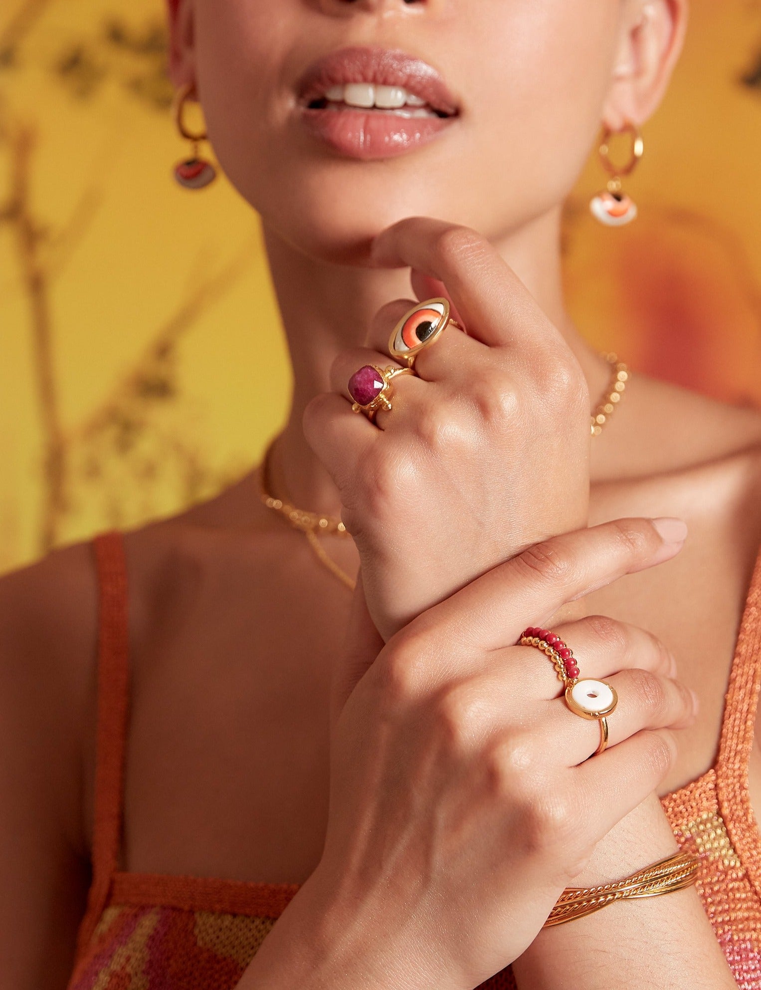 Eleanor Ruby Cocktail Ring | Sustainable Jewellery by Ottoman Hands