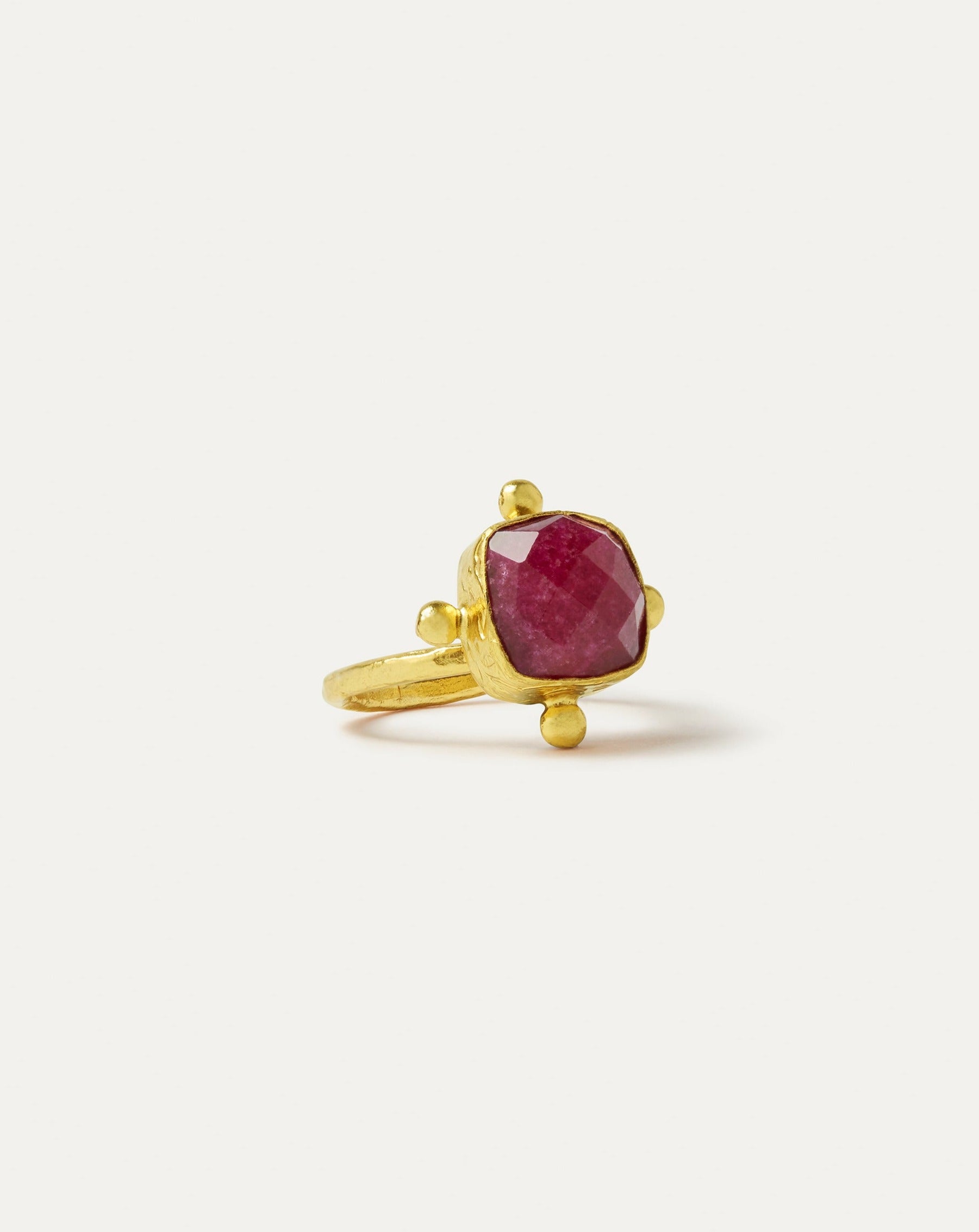 Eleanor Ruby Cocktail Ring | Sustainable Jewellery by Ottoman Hands
