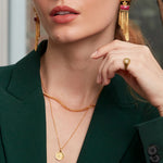 Elia Sun Charm Necklace | Sustainable Jewellery by Ottoman Hands
