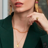 Elia Sun Charm Necklace | Sustainable Jewellery by Ottoman Hands