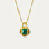 Esther Emerald and Pearl Pendant Necklace | Sustainable Jewellery by Ottoman Hands