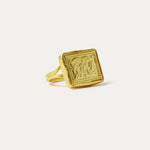 Galla Gold Statement Cocktail Ring | Sustainable Jewellery by Ottoman Hands