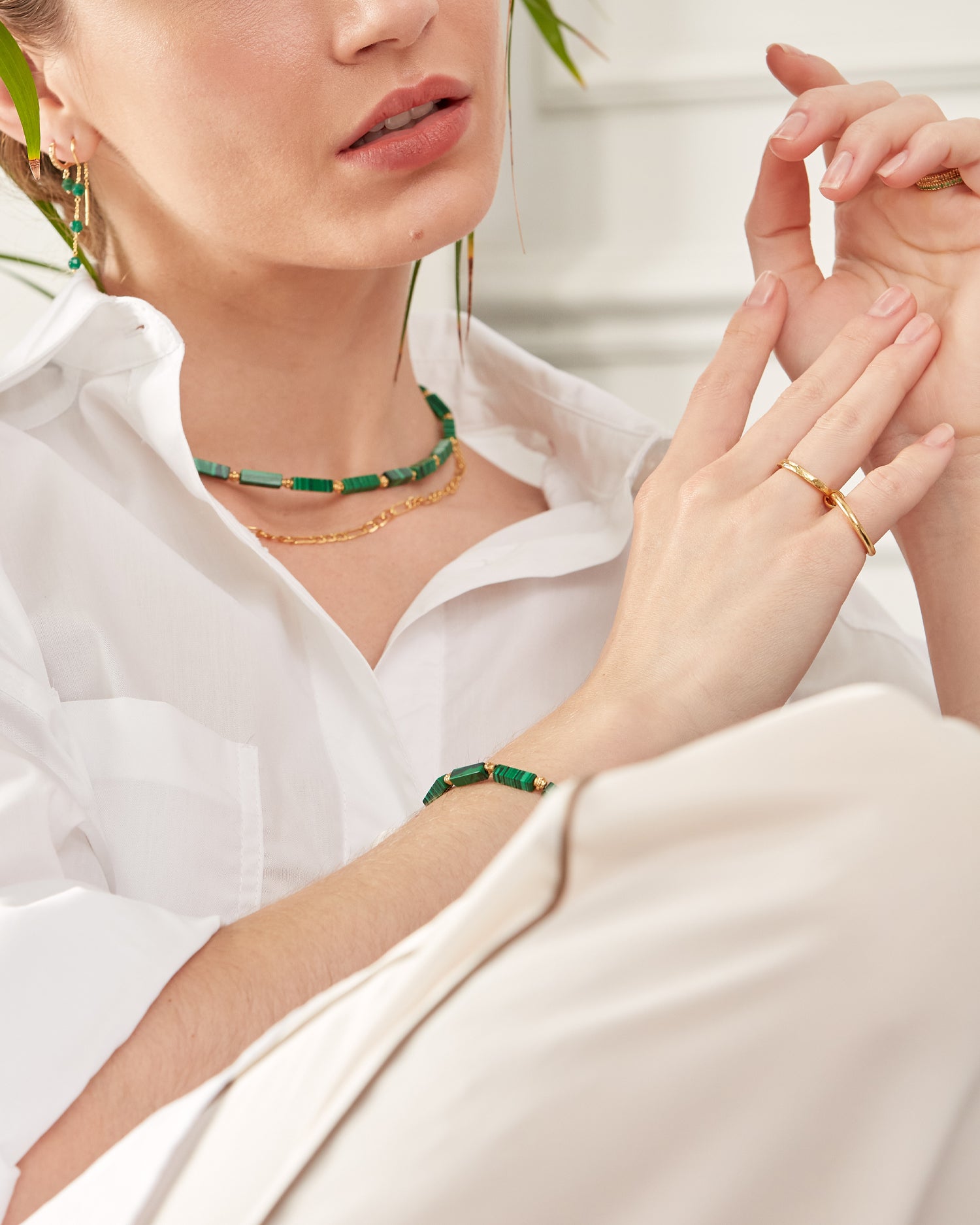 Iris Double Band Link Ring | Sustainable Jewellery by Ottoman Hands