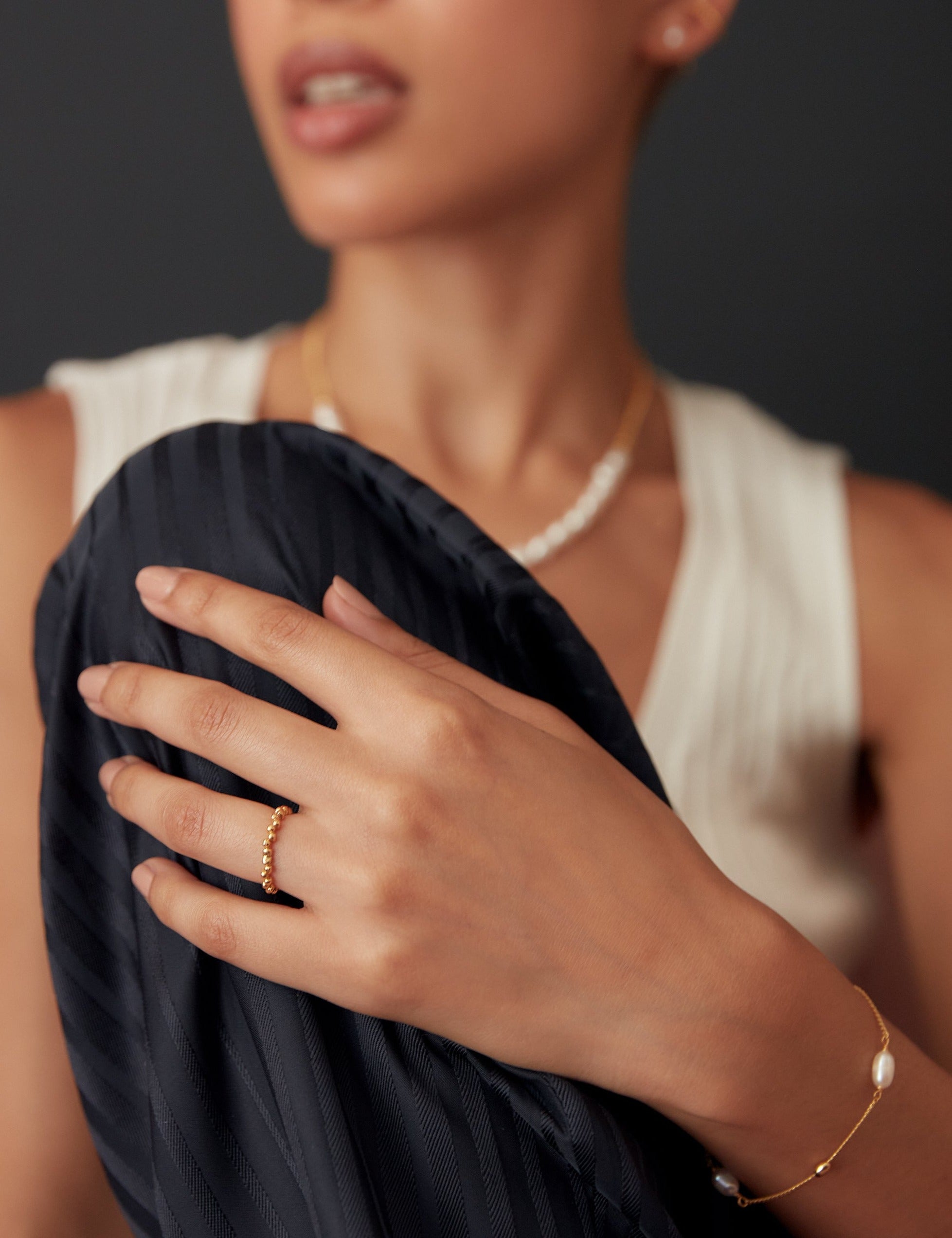Jolene Gold Stacking Ring | Sustainable Jewellery by Ottoman Hands