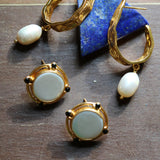 Judy Pearl Statement Hoop Earrings | Sustainable Jewellery by Ottoman Hands