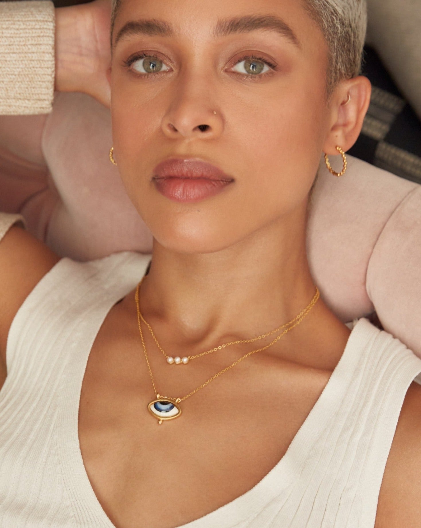 Lorelai Pearl Pendant Necklace | Sustainable Jewellery by Ottoman Hands