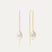 Lottie Pearl Pull Through Chain Earrings | Sustainable Jewellery by Ottoman Hands
