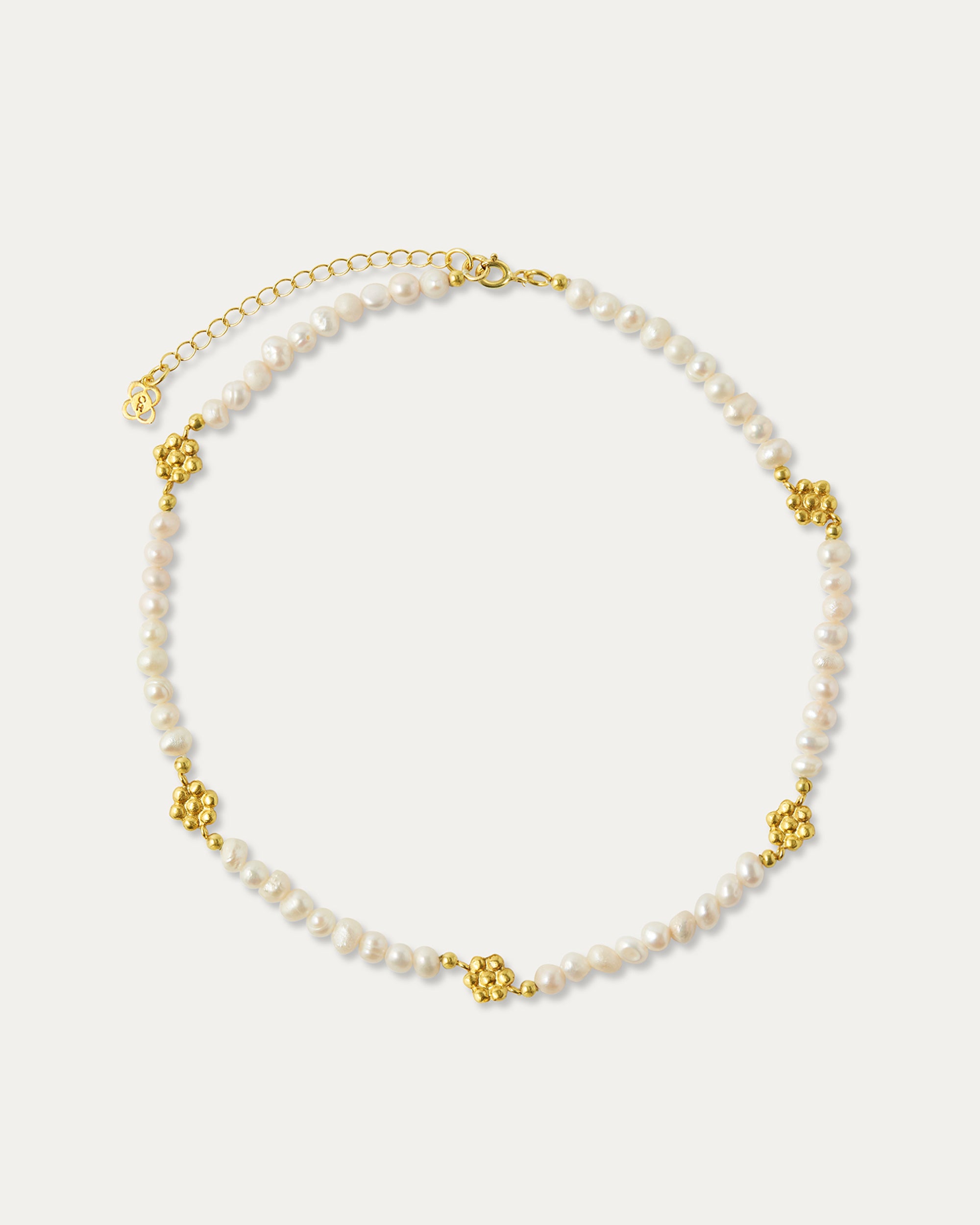 Mavis Pearl Beaded Necklace | Sustainable Jewellery by Ottoman Hands