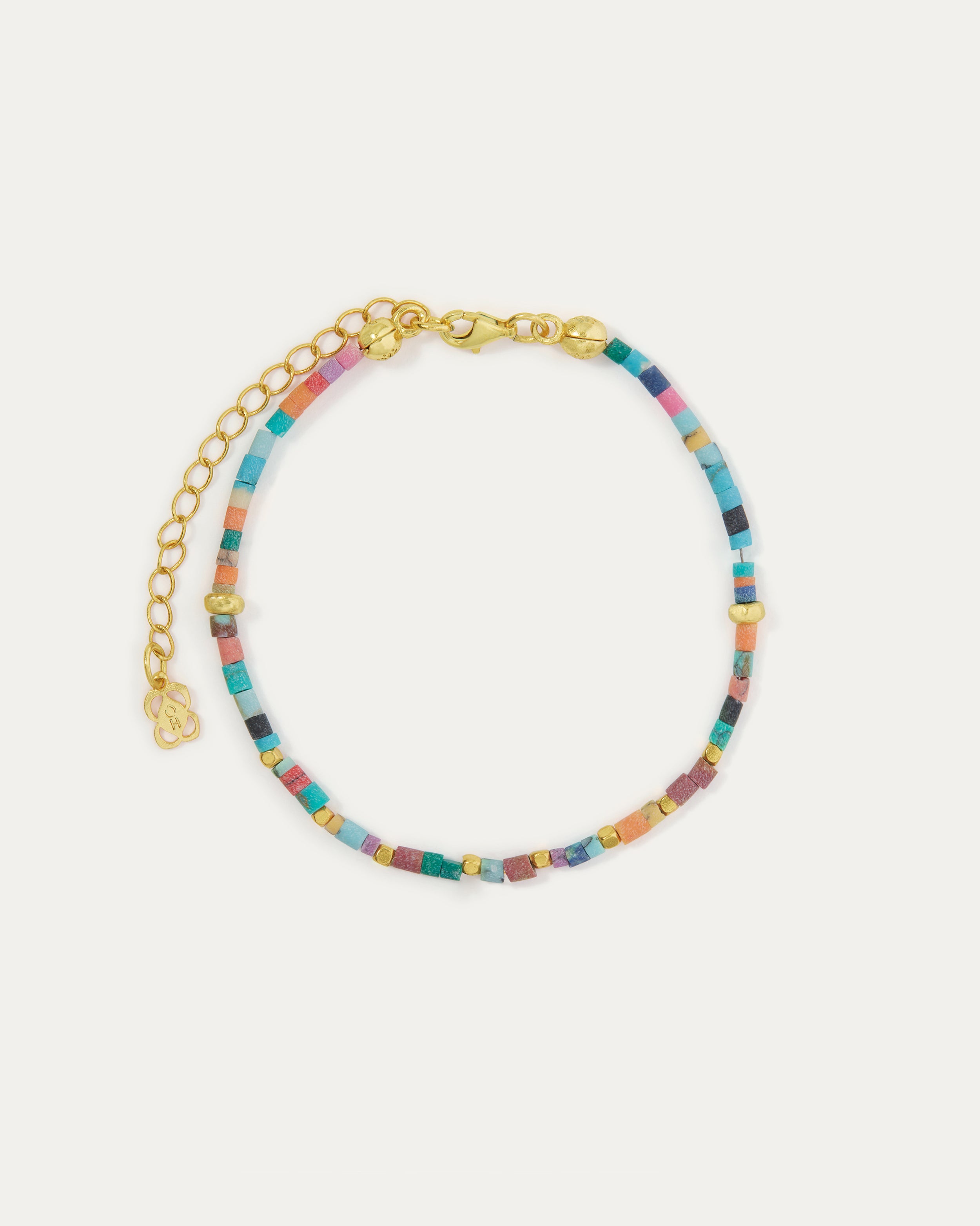 Meghan Multi Colour Beaded Bracelet | Sustainable Jewellery by Ottoman Hands