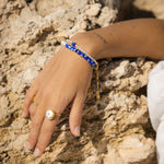Mila Evil Eye and Pearl Beaded Bracelet | Sustainable Jewellery by Ottoman Hands