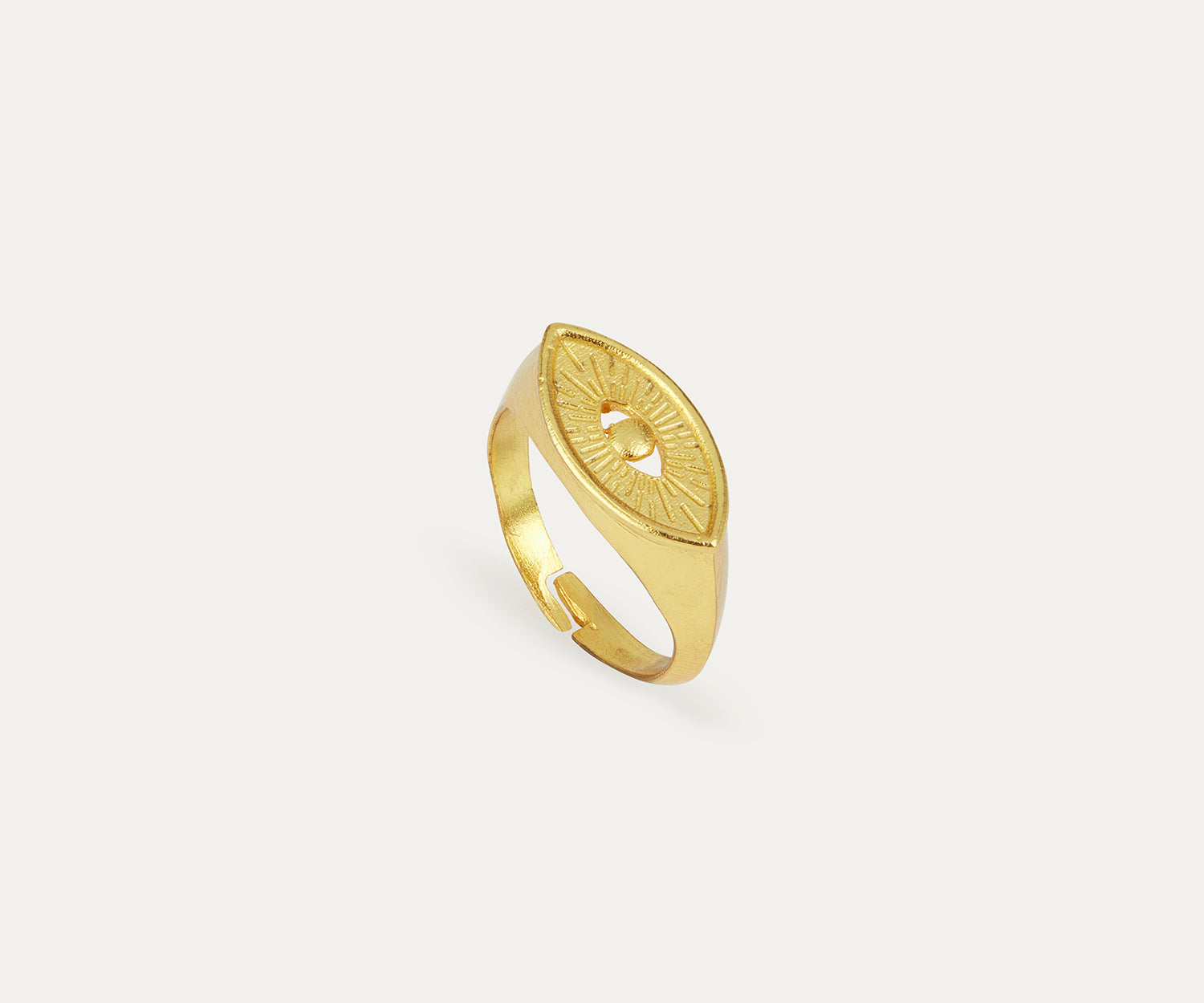 Nera Eye Signet Ring | Sustainable Jewellery by Ottoman Hands