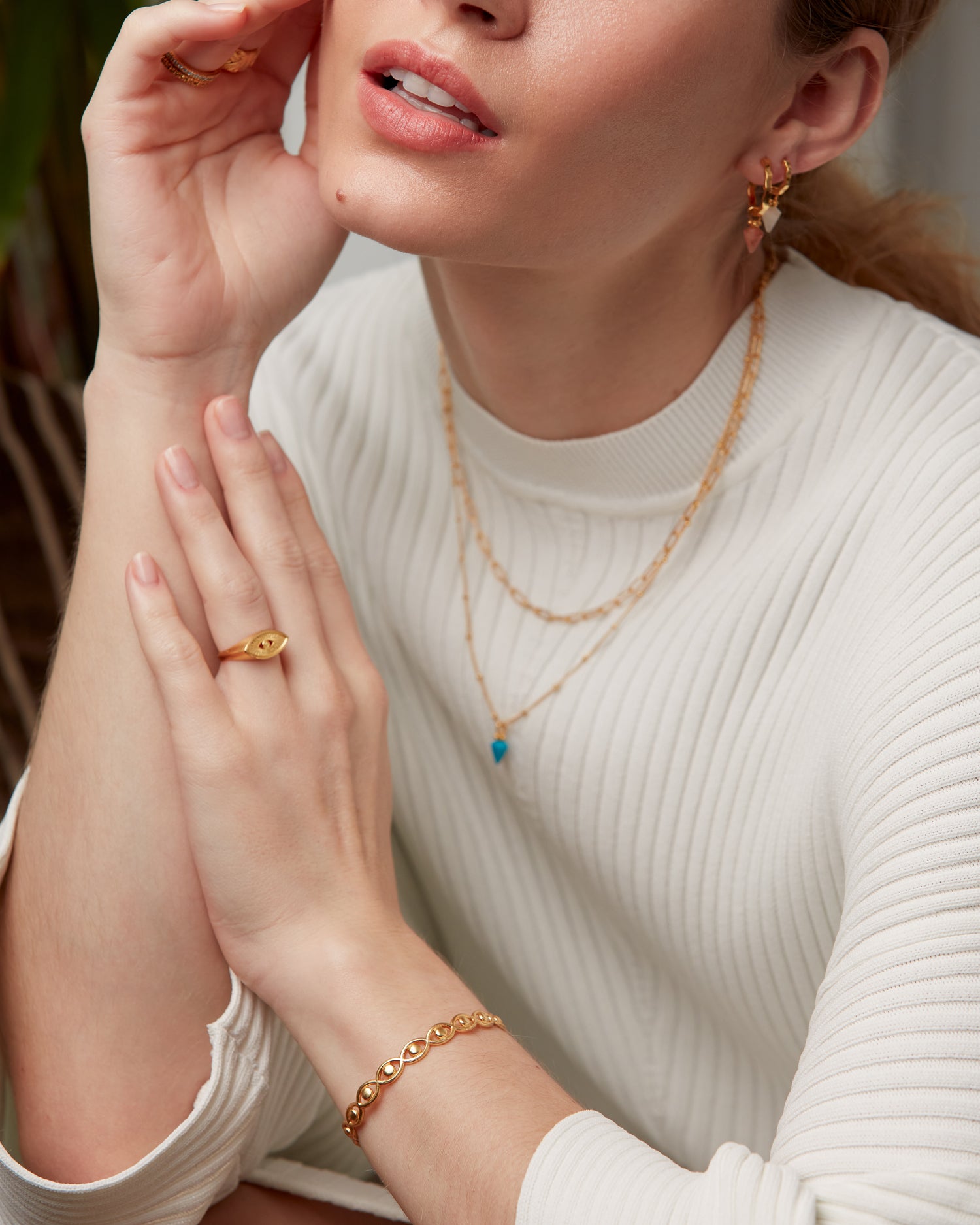 Nera Eye Signet Ring | Sustainable Jewellery by Ottoman Hands