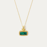 Noa Emerald Pendant Necklace | Sustainable Jewellery by Ottoman Hands