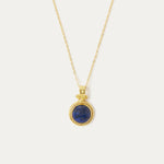 Noa Lapis Pendant Necklace | Sustainable Jewellery by Ottoman Hands