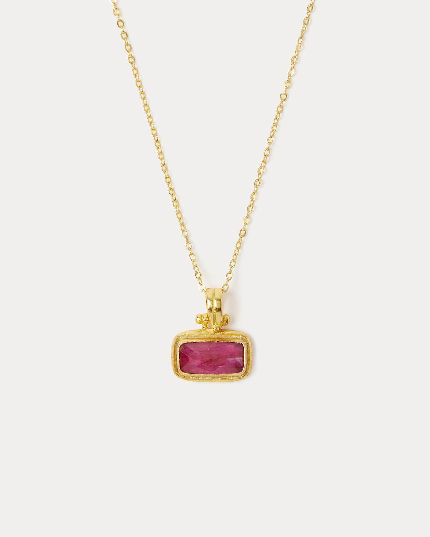 Noa Ruby Pendant Necklace | Sustainable Jewellery by Ottoman Hands