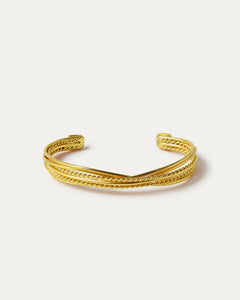 Rita Twist Cuff Bracelet | Sustainable Jewellery by Ottoman Hands