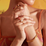 Rita Twist Cuff Bracelet | Sustainable Jewellery by Ottoman Hands