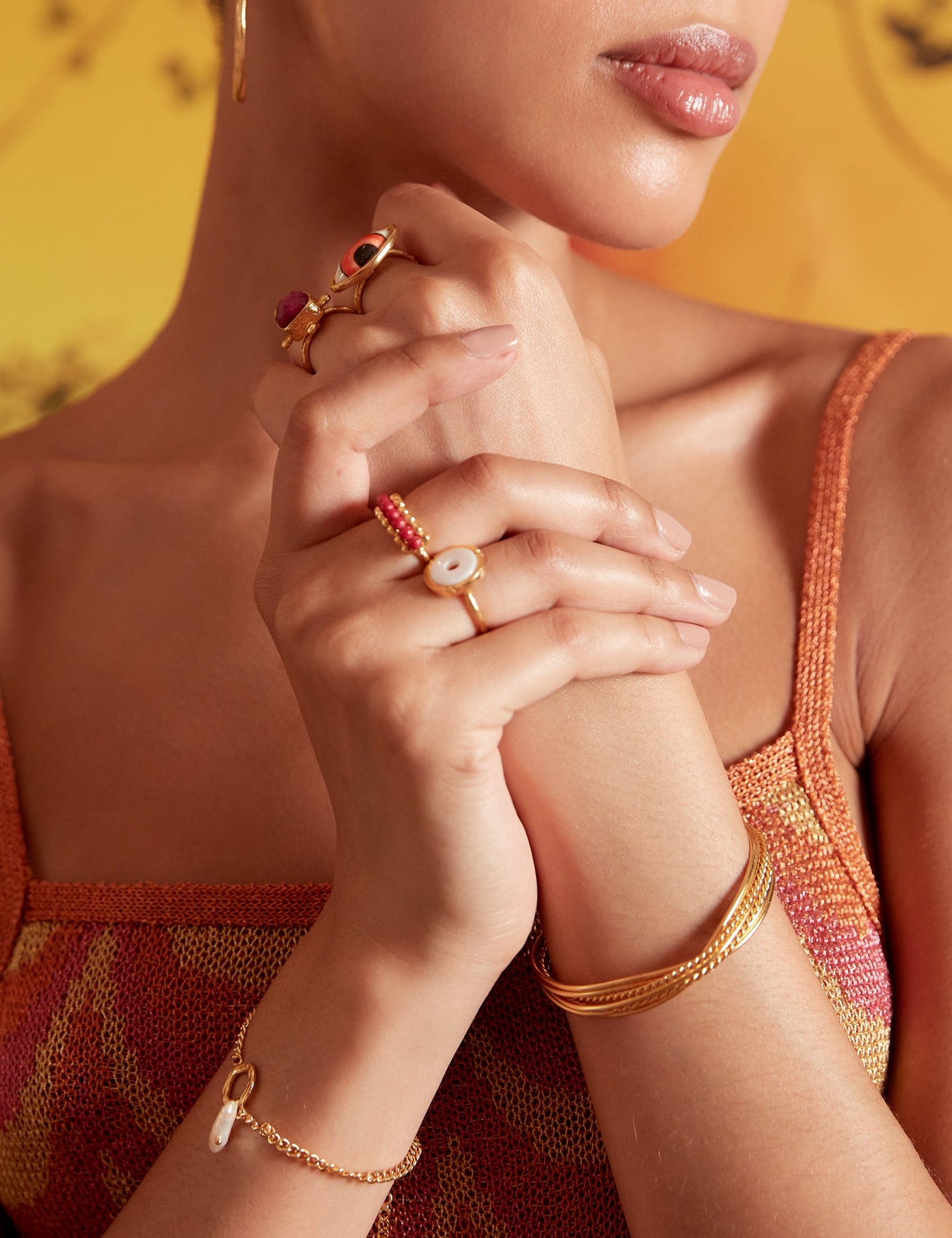 Rita Twist Cuff Bracelet | Sustainable Jewellery by Ottoman Hands