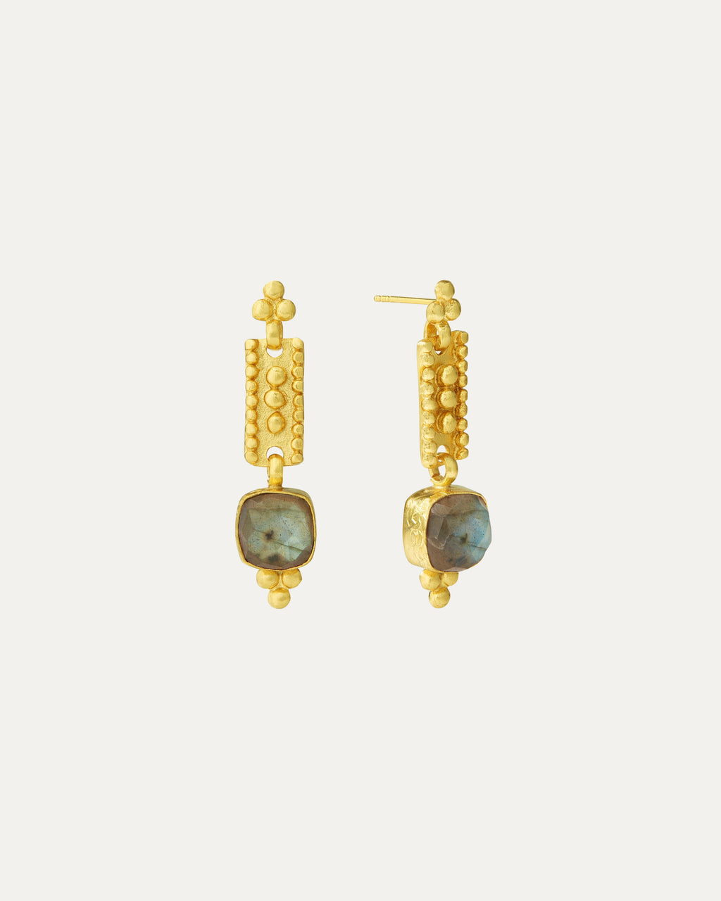 Shahrzad Labradorite Drop Earrings