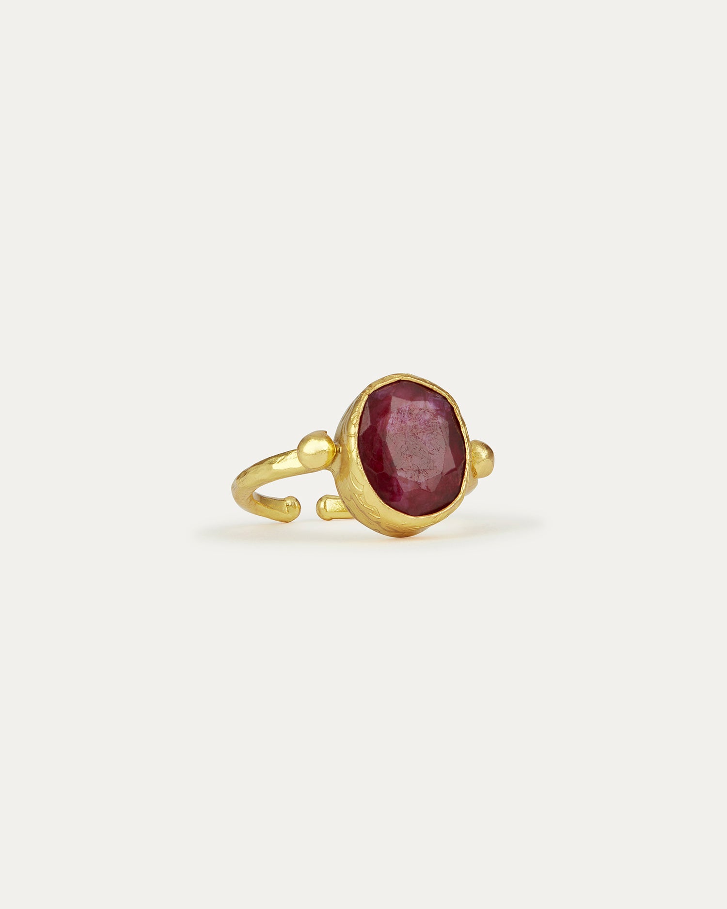 Siena Ruby Cocktail Ring | Sustainable Jewellery by Ottoman Hands