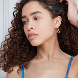 Tesoro Chain Drop Earrings | Sustainable Jewellery by Ottoman Hands