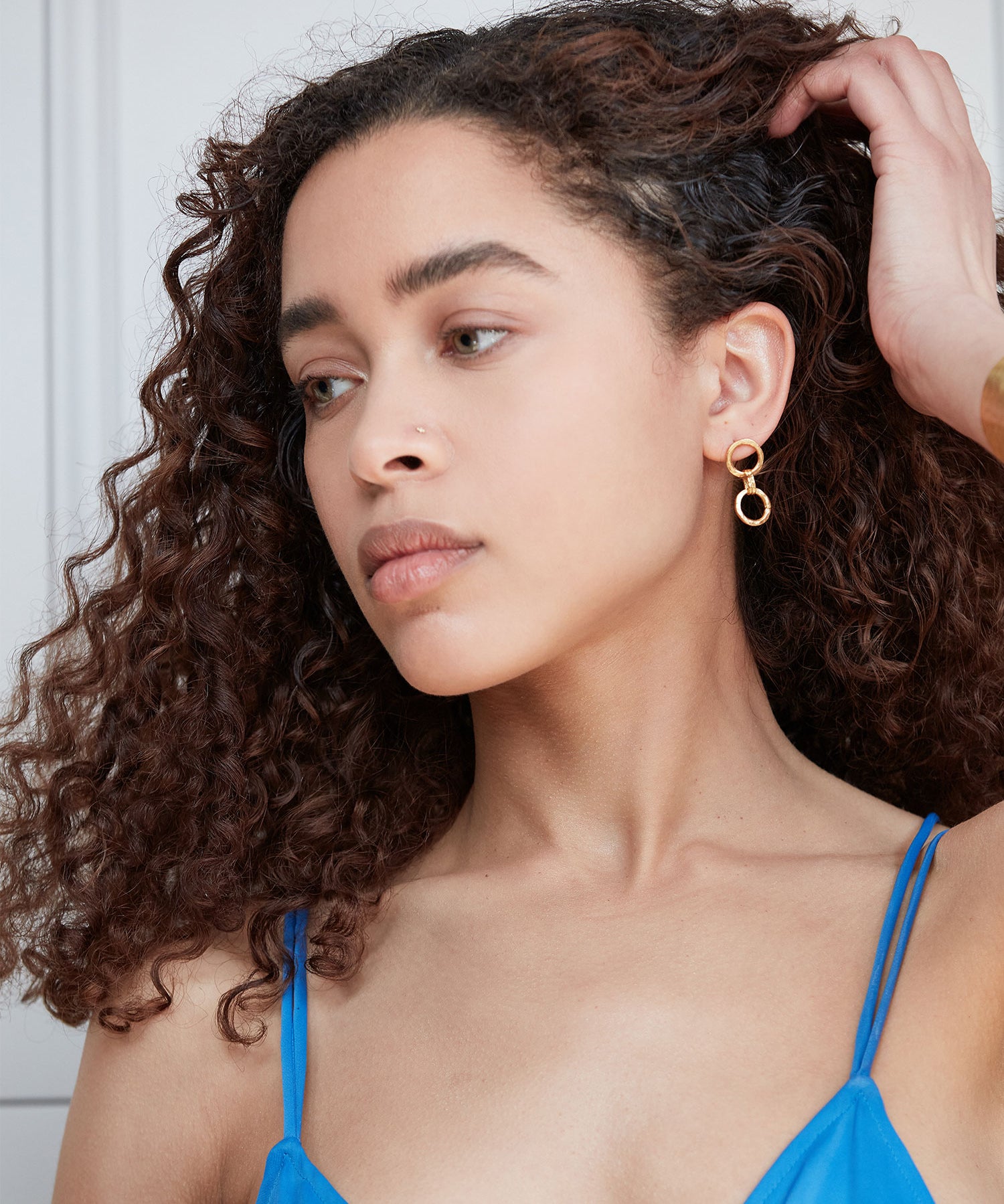 Tesoro Chain Drop Earrings | Sustainable Jewellery by Ottoman Hands