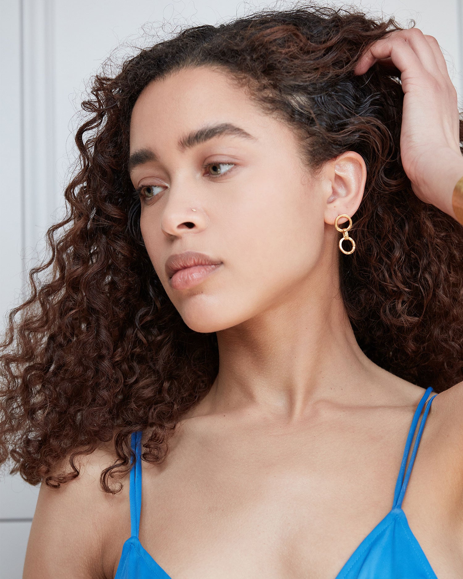 Tesoro Chain Drop Earrings | Sustainable Jewellery by Ottoman Hands