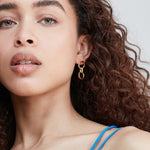 Tesoro Chain Drop Earrings | Sustainable Jewellery by Ottoman Hands