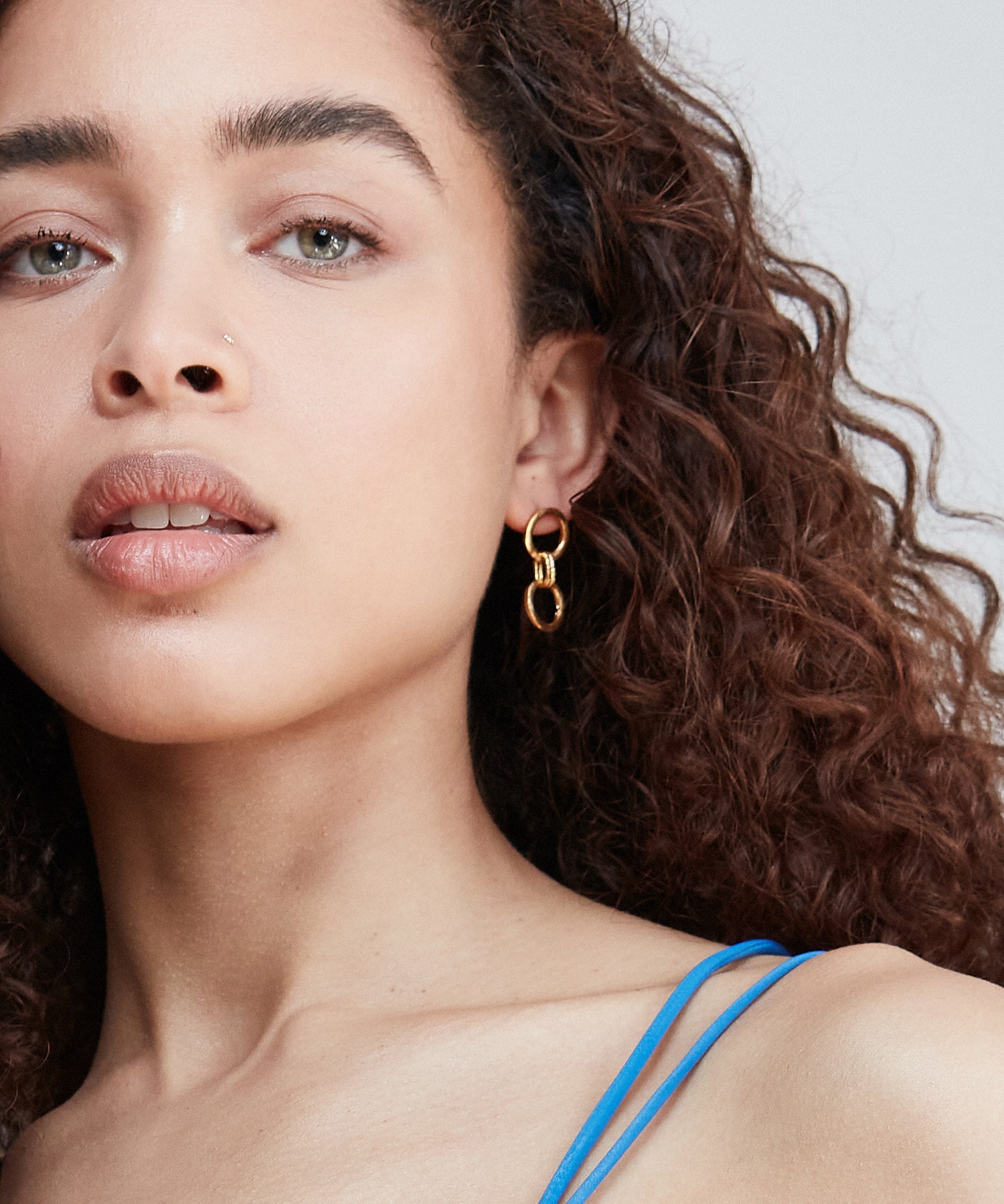 Tesoro Chain Drop Earrings | Sustainable Jewellery by Ottoman Hands