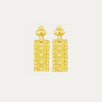 Vida Gold Granulation Stud Earrings | Sustainable Jewellery by Ottoman Hands