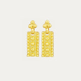 Vida Gold Granulation Stud Earrings | Sustainable Jewellery by Ottoman Hands