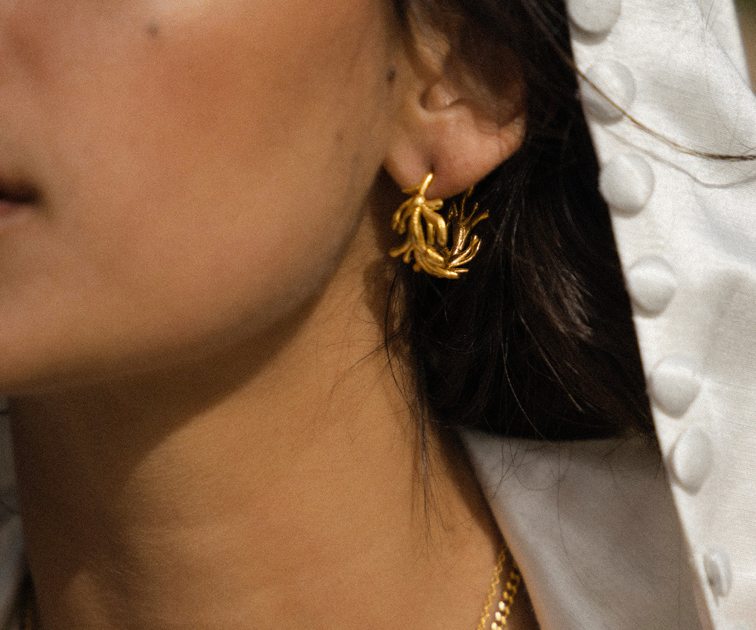 Earrings Semiprecious Gemstones & Evil Eye Earrings Ottoman Hands