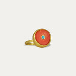 Amalfi Orange Cocktail Ring | Sustainable Jewellery by Ottoman Hands