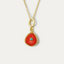 Amalfi Orange Pendant Necklace | Sustainable Jewellery by Ottoman Hands