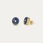 Amalfi Lapis Stud Earrings | Sustainable Jewellery by Ottoman Hands