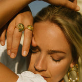 Apollon Gold Cocktail Ring | Sustainable Jewellery by Ottoman Hands