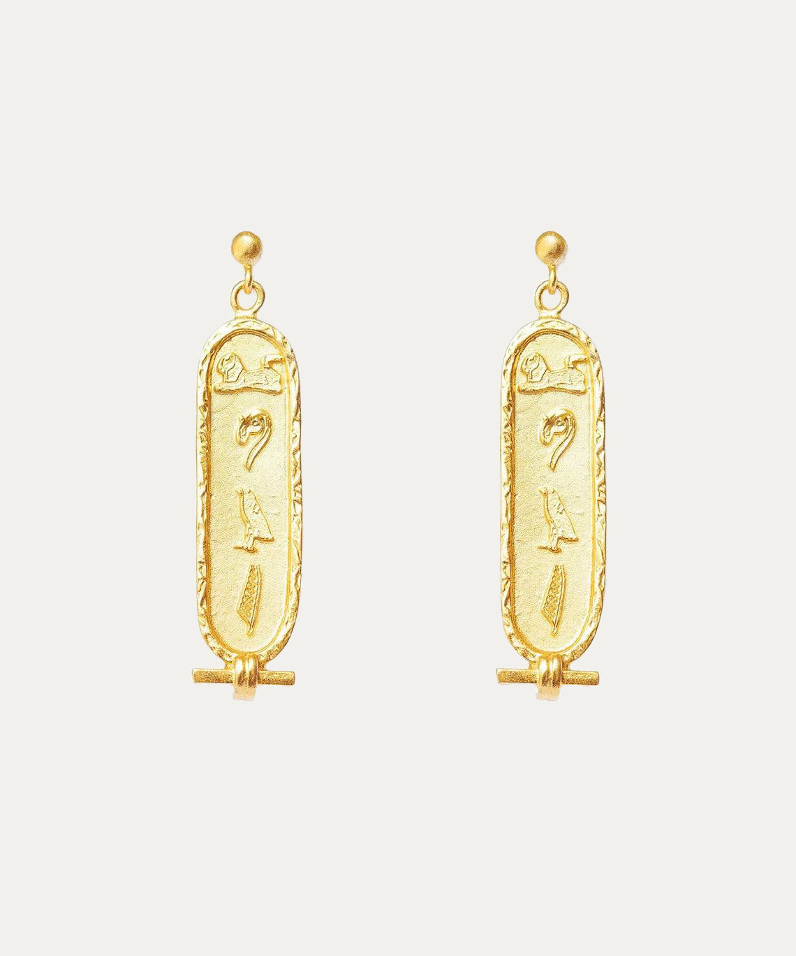 Love Gold Drop Earrings | Sustainable Jewellery by Ottoman Hands