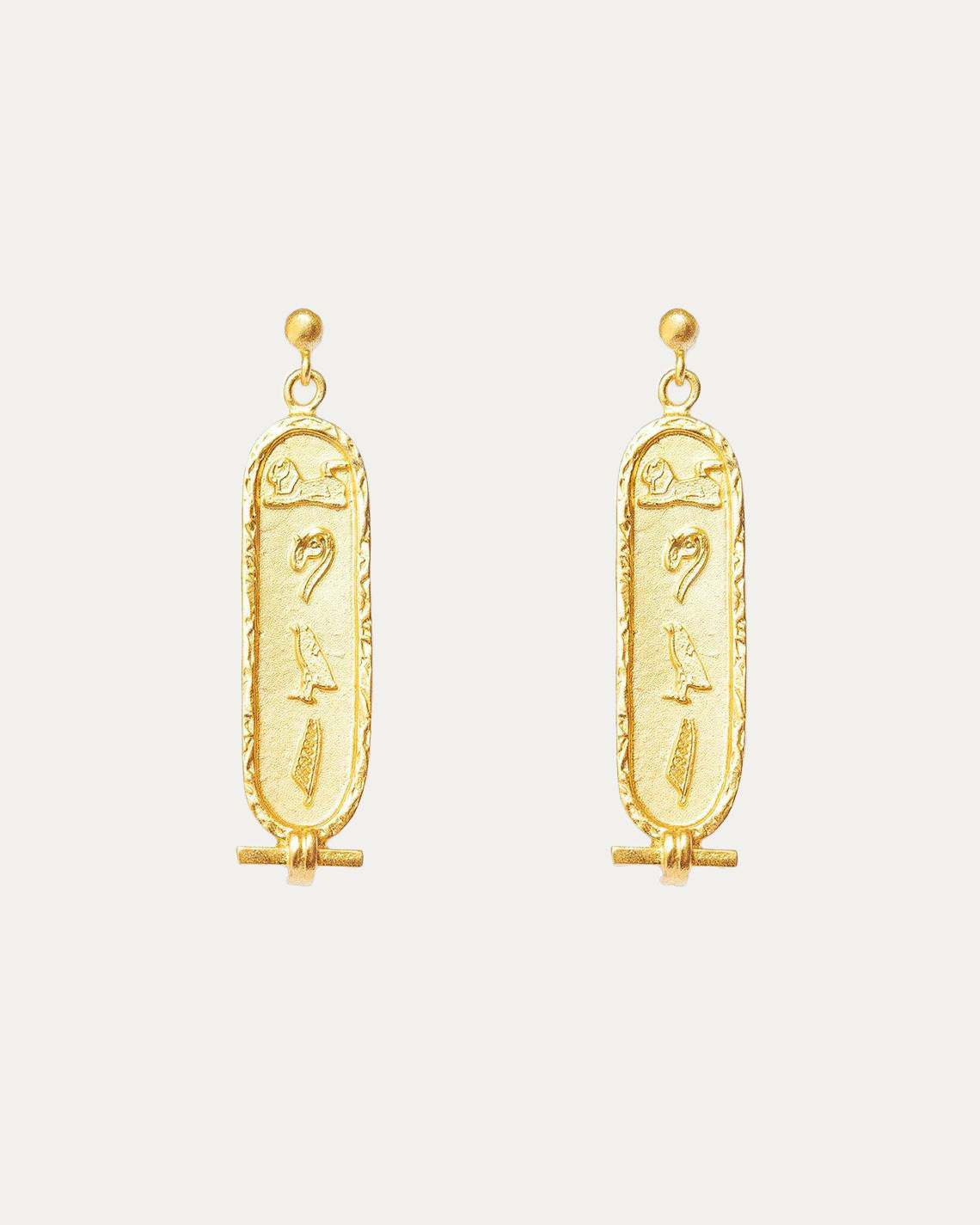 Love Gold Drop Earrings | Sustainable Jewellery by Ottoman Hands