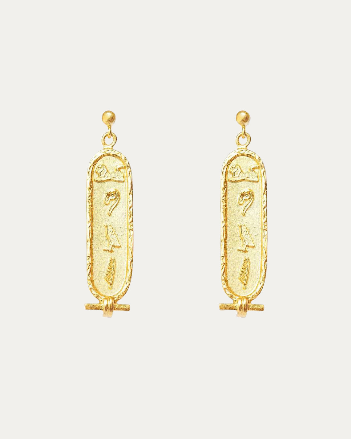 Love Gold Drop Earrings | Sustainable Jewellery by Ottoman Hands