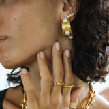Lorelai Pearl Stud Earrings | Sustainable Jewellery by Ottoman Hands