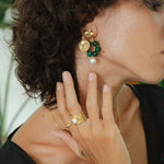 Della Pearl Band Ring | Sustainable Jewellery by Ottoman Hands
