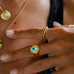 Amara Eye Signet Ring | Sustainable Jewellery by Ottoman Hands