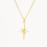 Gold Northern Star Necklace | Sustainable Jewellery by Ottoman Hands