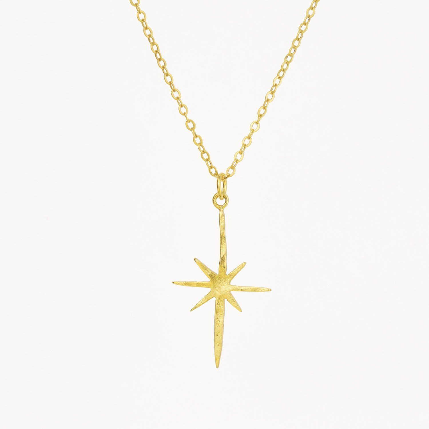Gold Northern Star Necklace | Sustainable Jewellery by Ottoman Hands